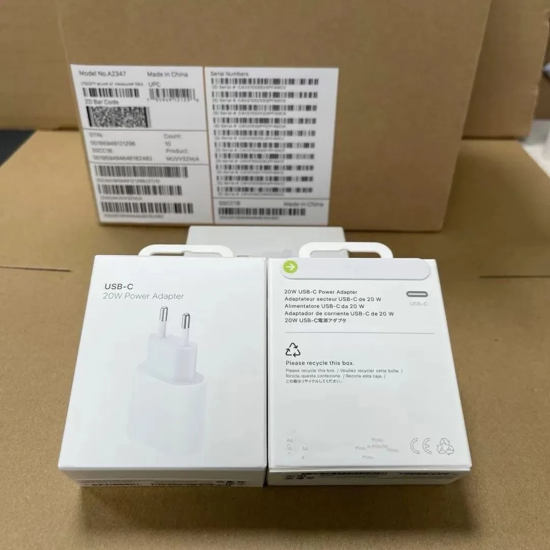 Factory Wholesale Us UK EU Power Adapter 20W Fast Charger Pd 27W Type C Lightning Cable Set for IP 16 15 14