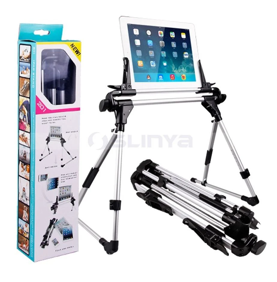 Foldable Steel Tablet PC Stand Desk Floor Lazy Bed Mount Holder for iPad Samsung Tablet PC Samrt Phone