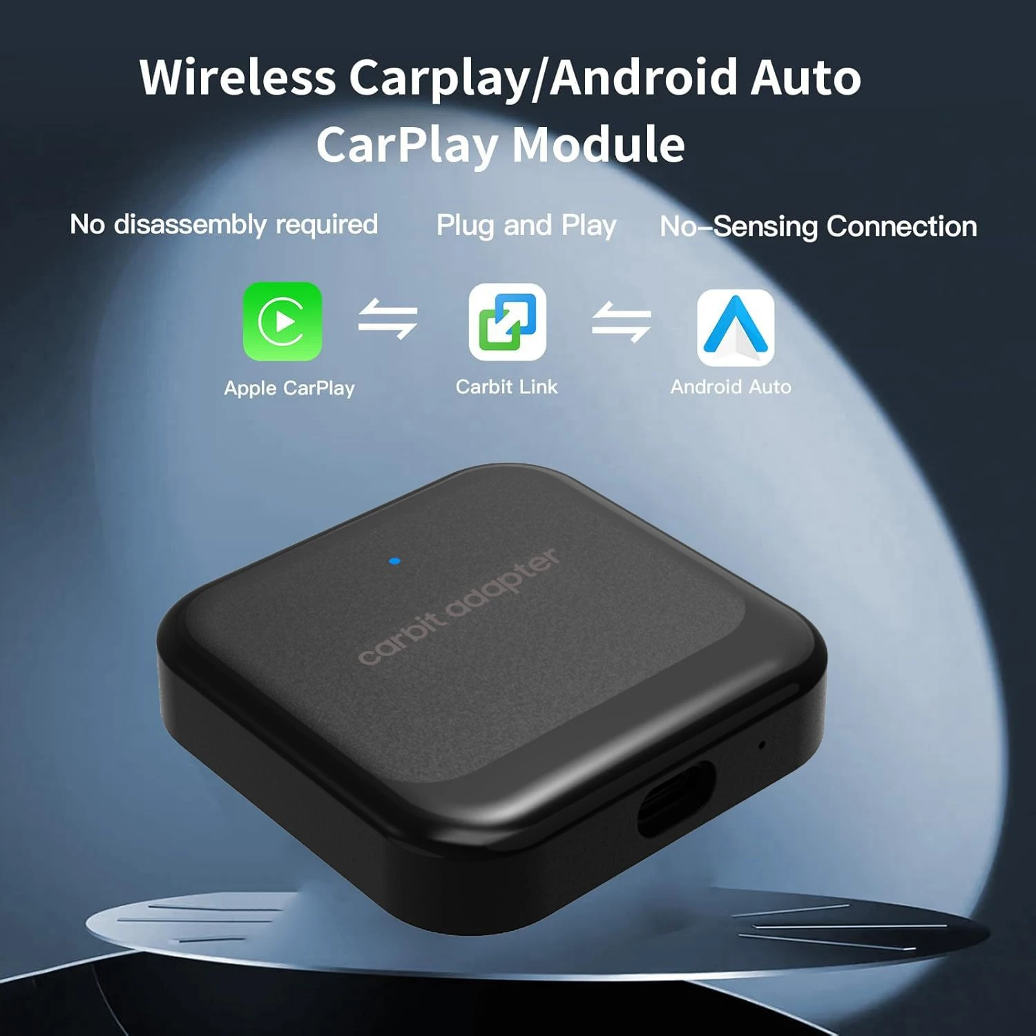 Foton Tunland Jetour Arrizo Geely Maxus Changan Chery Hongqi Carplay Android Auto Car Multimedia Adapter