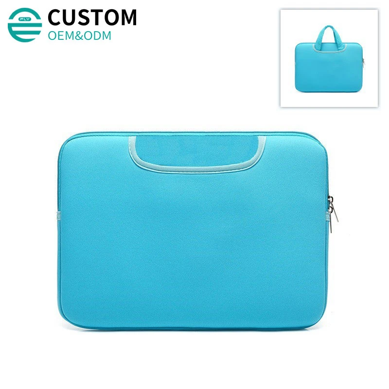 Fuliya Custom Waterproof 11 12 13 14 Inch Business Notebook Handle Case Bag Laptop Sleeve Carrying Bag for MacBook Air/PRO