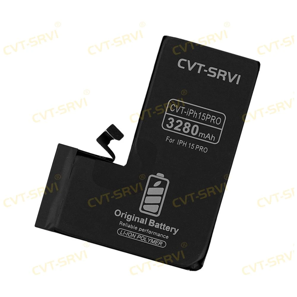 High-Capacity, Long-Lasting CVT Original Battery for iPhone 16 15 15PRO 15 Promax 14 13 12 11