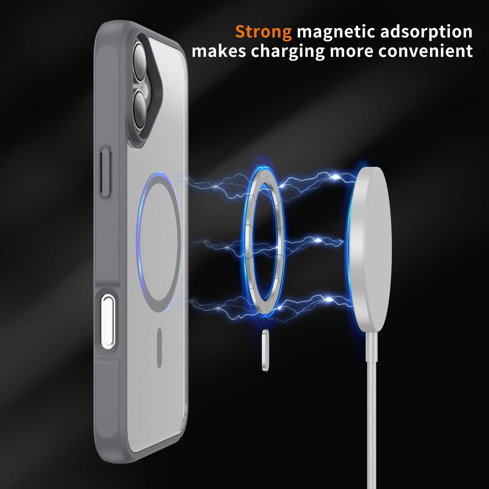 High-End Phone Holder Shockproof Phone Cover Factory Phone Case for iPhone 16/16 Plus/PRO/PRO Max