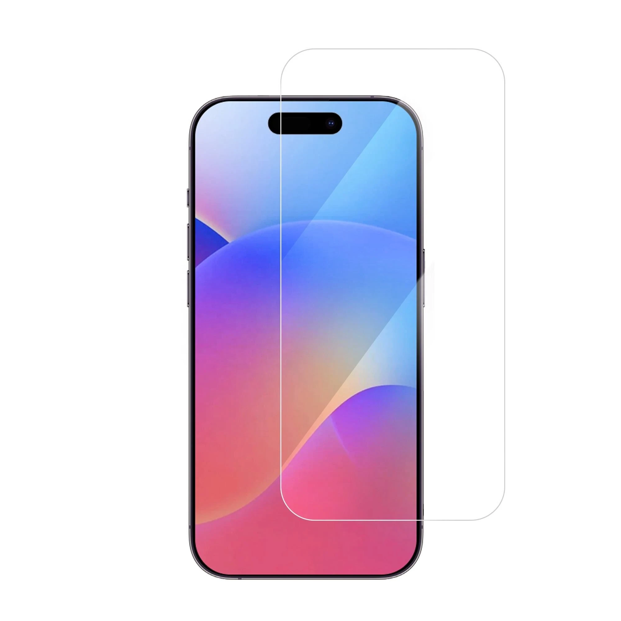 High Quality 0.33 mm HD Crystal Clear Transparent For iPhone 16 Screen Protector for iPhone 16