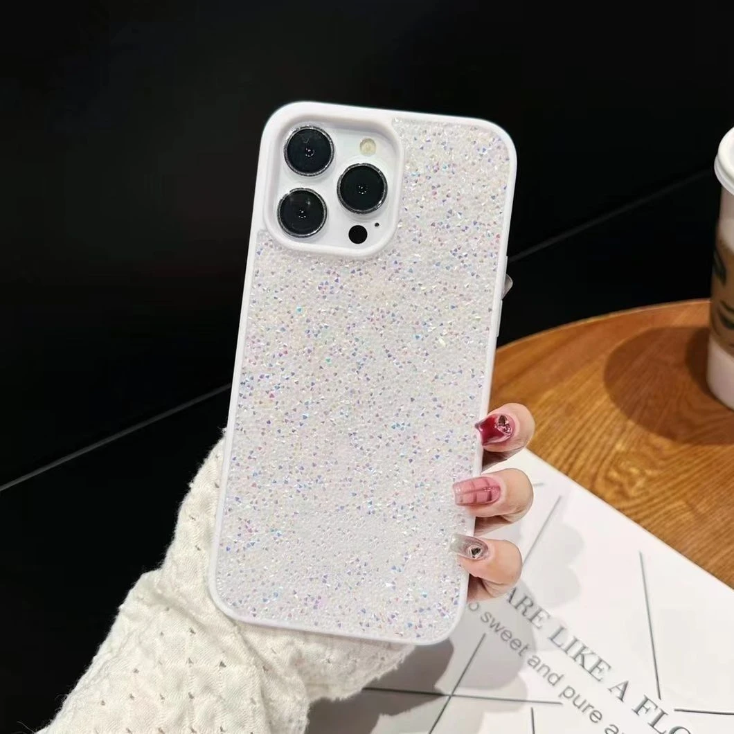 Hot Selling Luxury Fashion Colored Diamond Swarovskie Phone Case for Phone Sam0sung Hua0wei