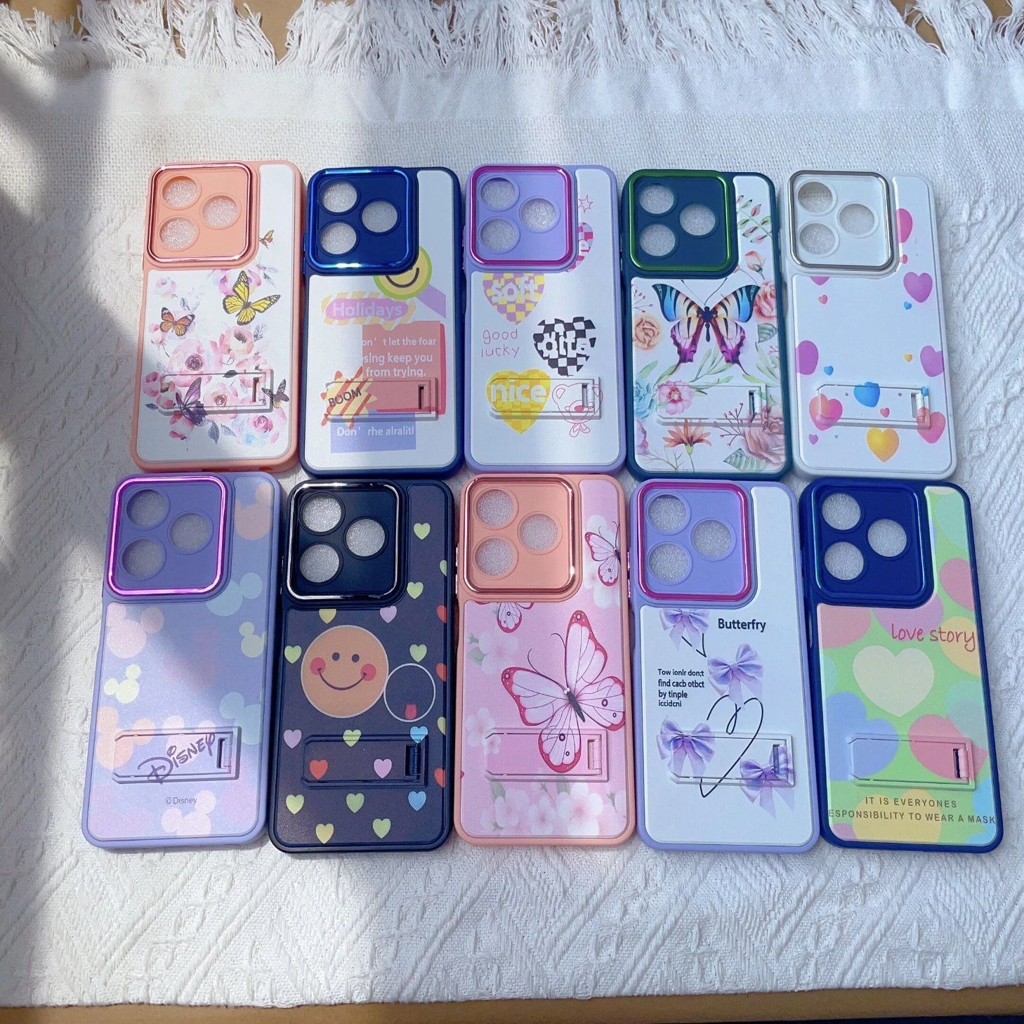 Hot Selling Special Phone Cover with Colorful Printing Case for iPhone 16 15 14 13 Sam A70 A03A03core