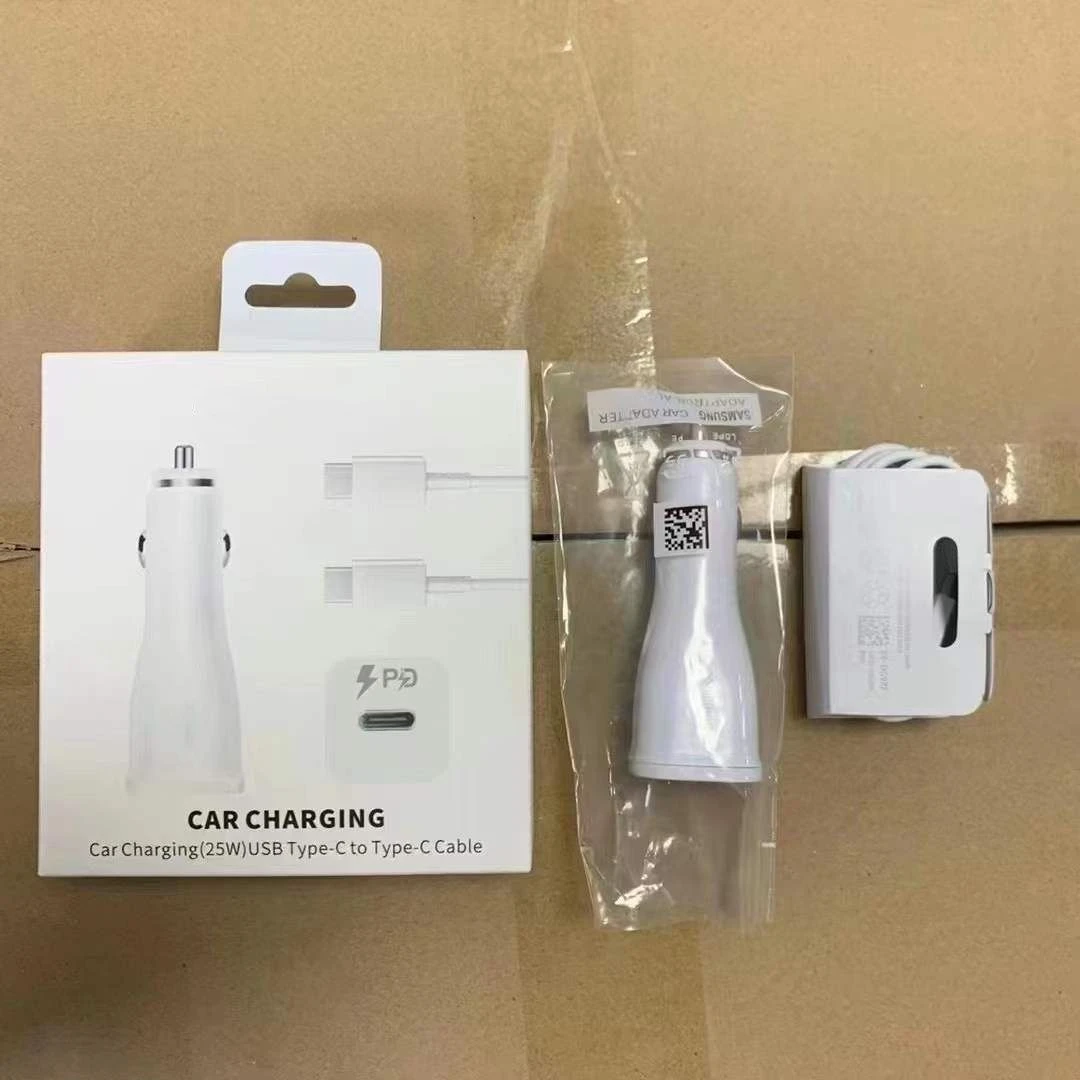 Hot Selling Super Fast Charging USB-C to Type-C Cable Set for S22 Note10 Car Charging (25W) USB Type -C to Type-C Cable