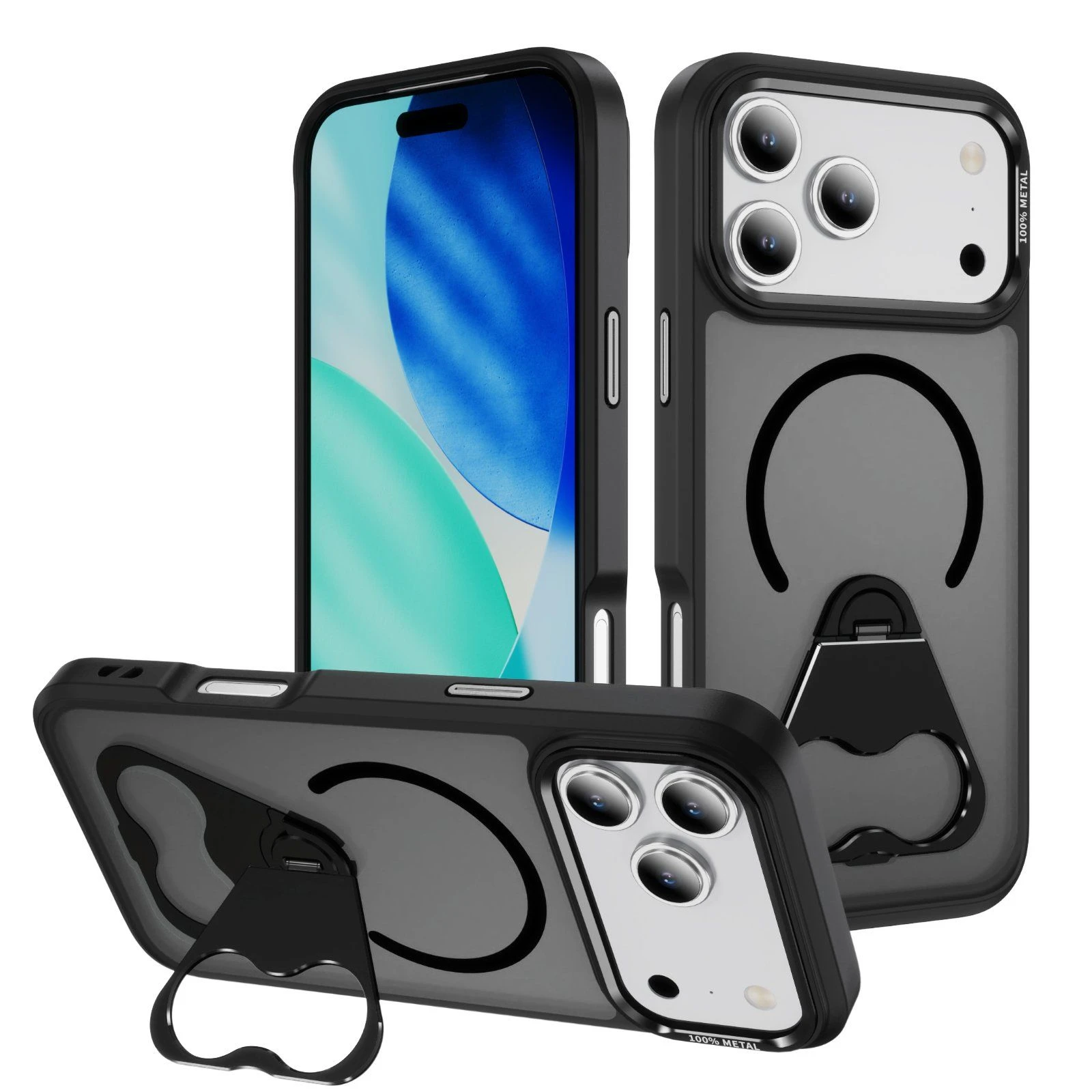 Hot Selling with Bracket Magnetic Phone Case for iPhone 17 PRO