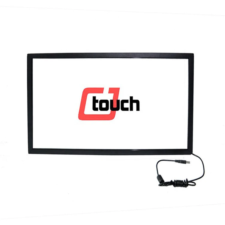 IR Touch Frame 24 Inch TV LCD Waterproof USB Driver-Fee Infrared Touch Screen 24″ Transparent Rear Film Glass Overlay Kit