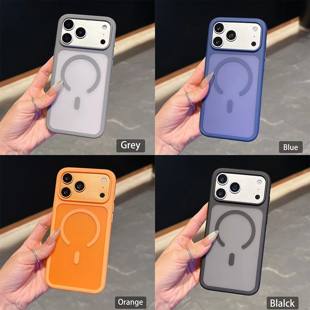 Iphon Spray Paint Phone Cover Matte Silky Touch Magsafe Smartphone Phone Case