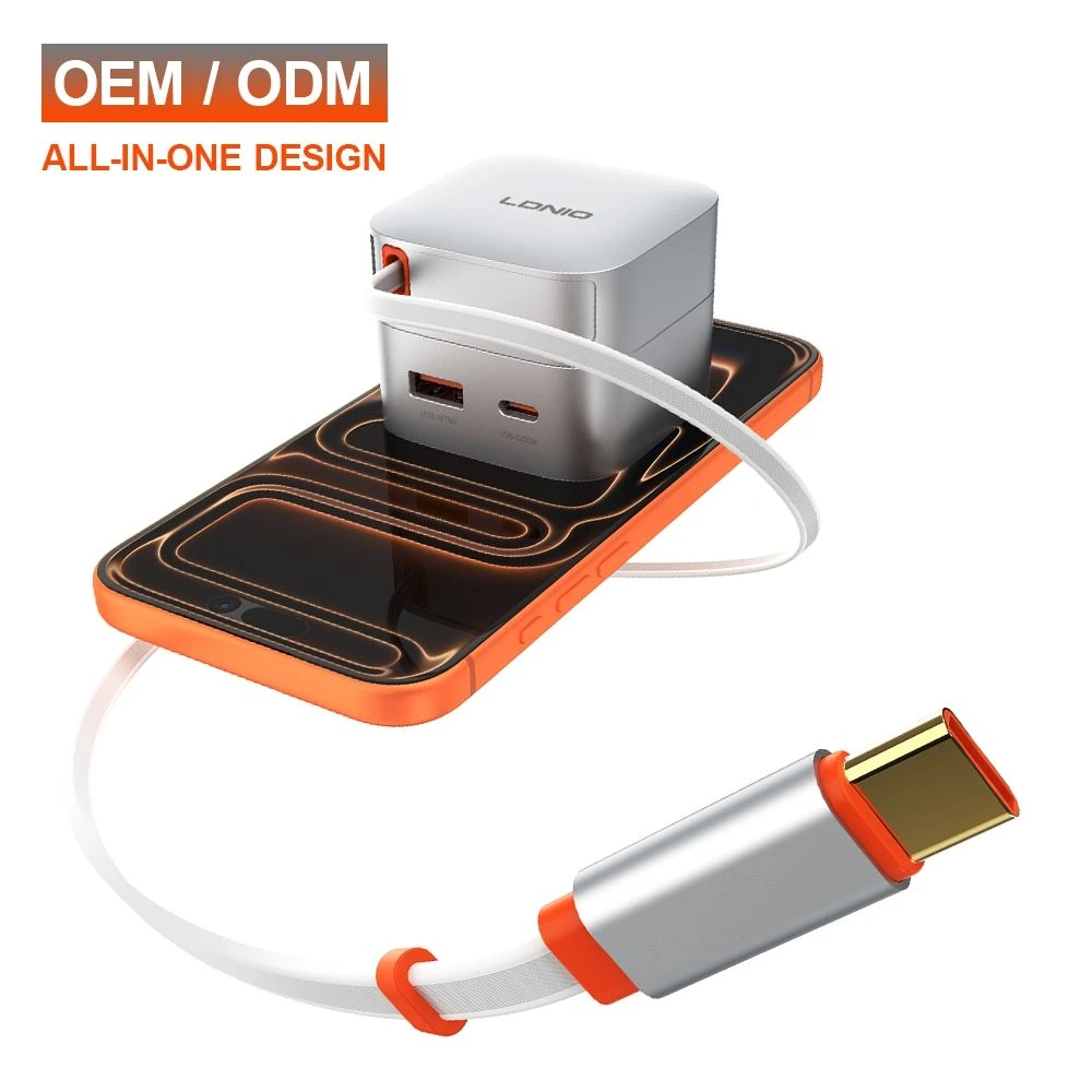 Ldnio Q9 OEM 33W GaN Fast Charger Manufacturer CE/FCC Certified for Wholesale
