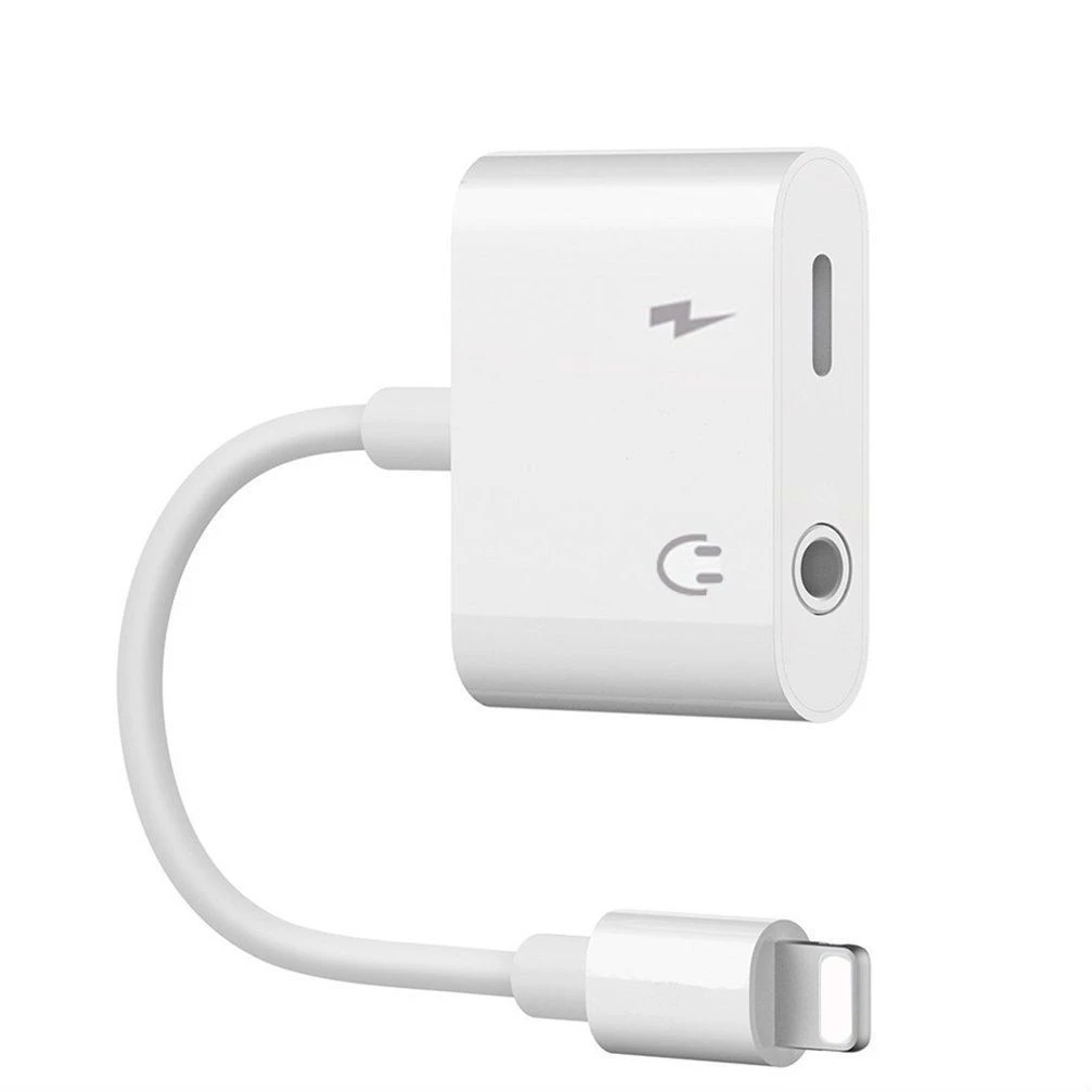 Lightning Headphone Audio&Charge Splitter