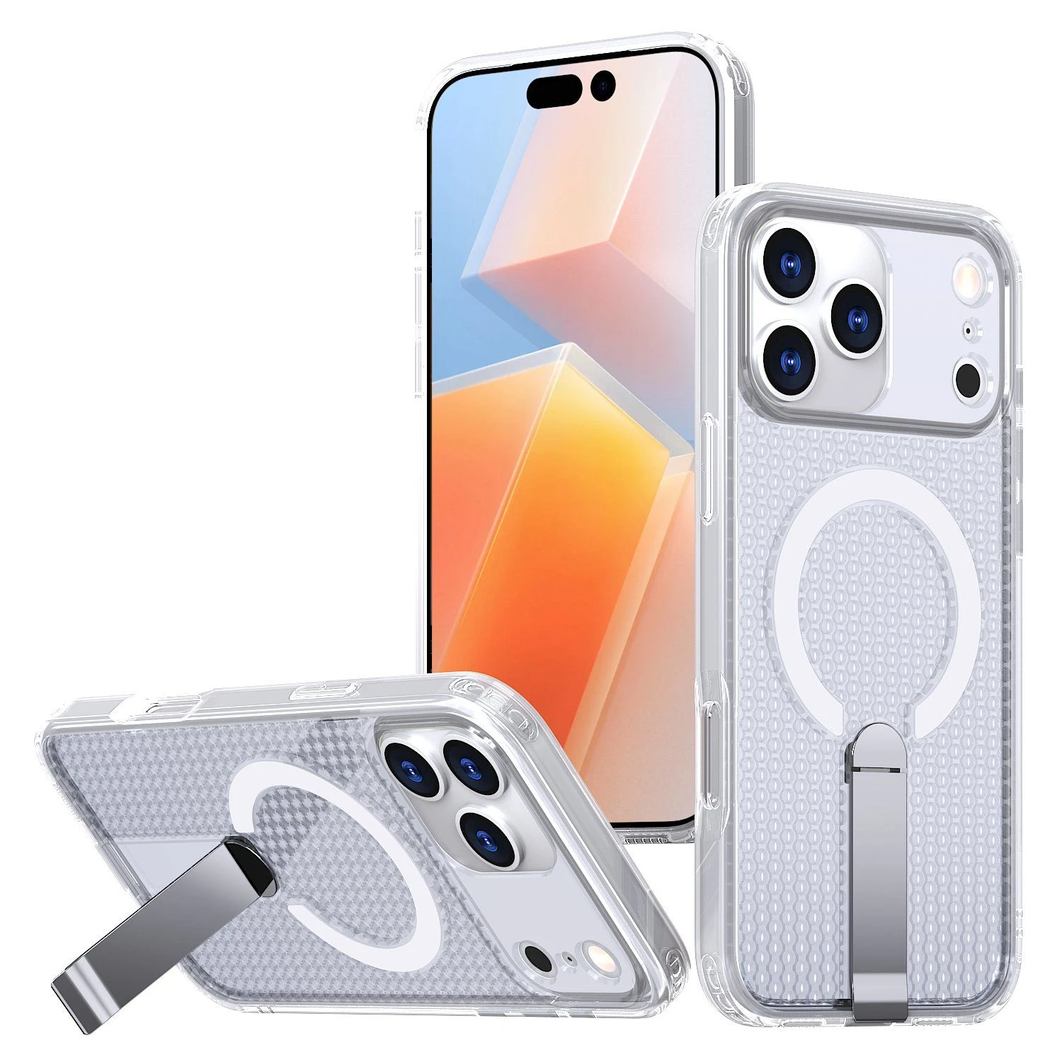 Luxury Mobile Phone Case for iPhone 17 PRO/PRO Max Magnetic Magsafe Phone Cover