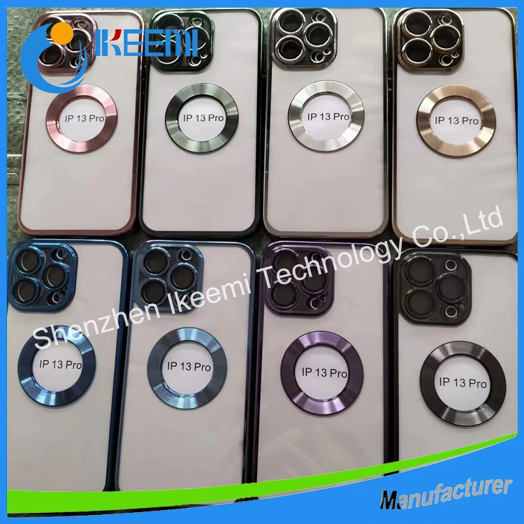 Luxury Plating CD Pattern Case for iPhone 14 Plus 13 12 PRO Xr for iPhone Case Silicone Clear 2023