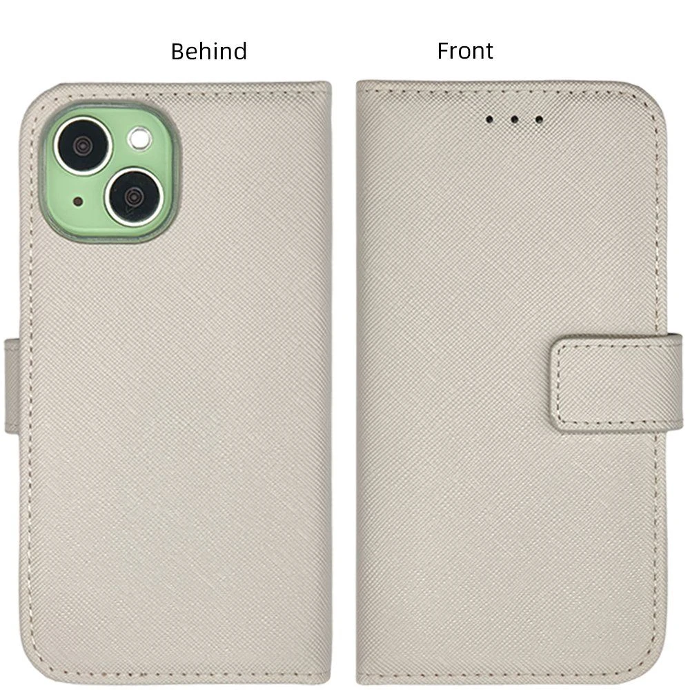 Luxury Wallet Phone Case Magnetic Retro PU Leather Flip Phone Cover Case for iPhone 14