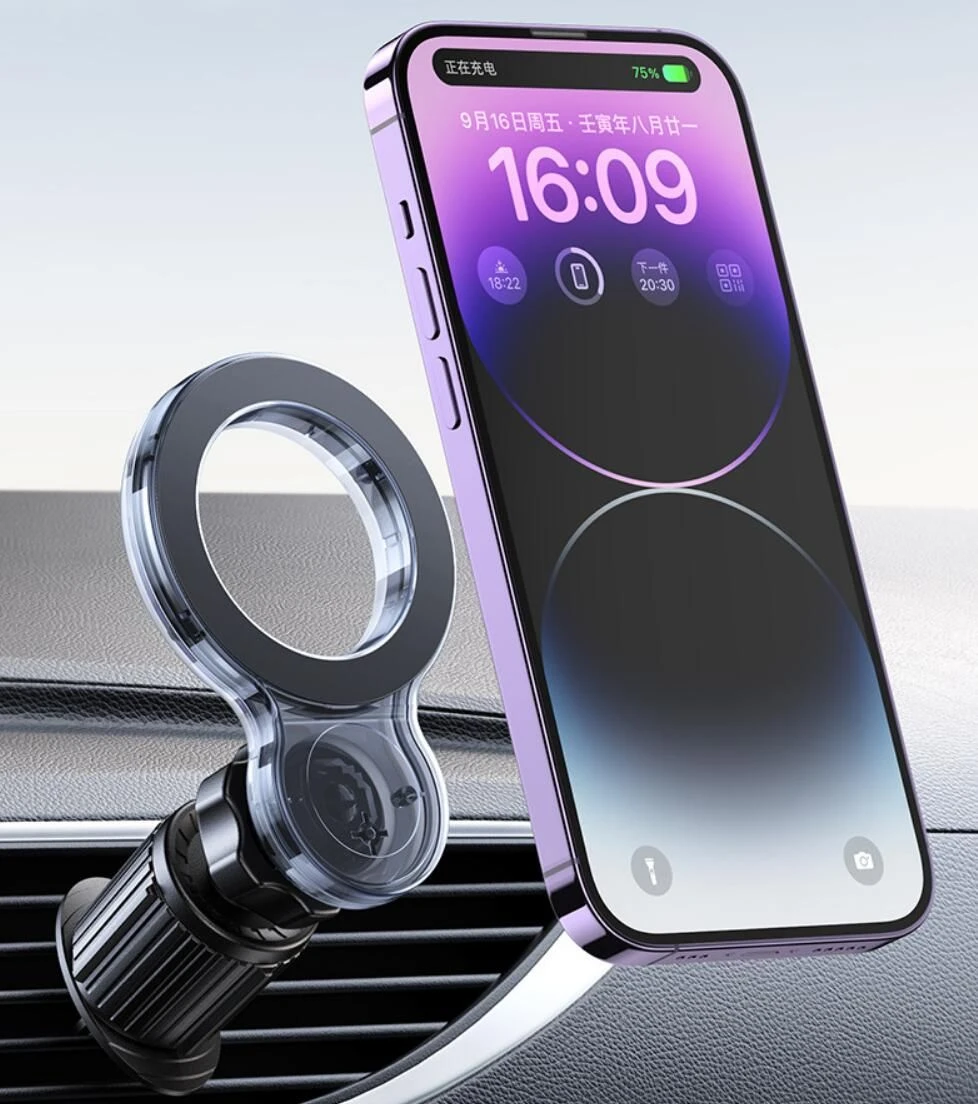Magnetic Air Vent Car Phone Holder Accessories for iPhone 15 PRO Max Fits Magsafe