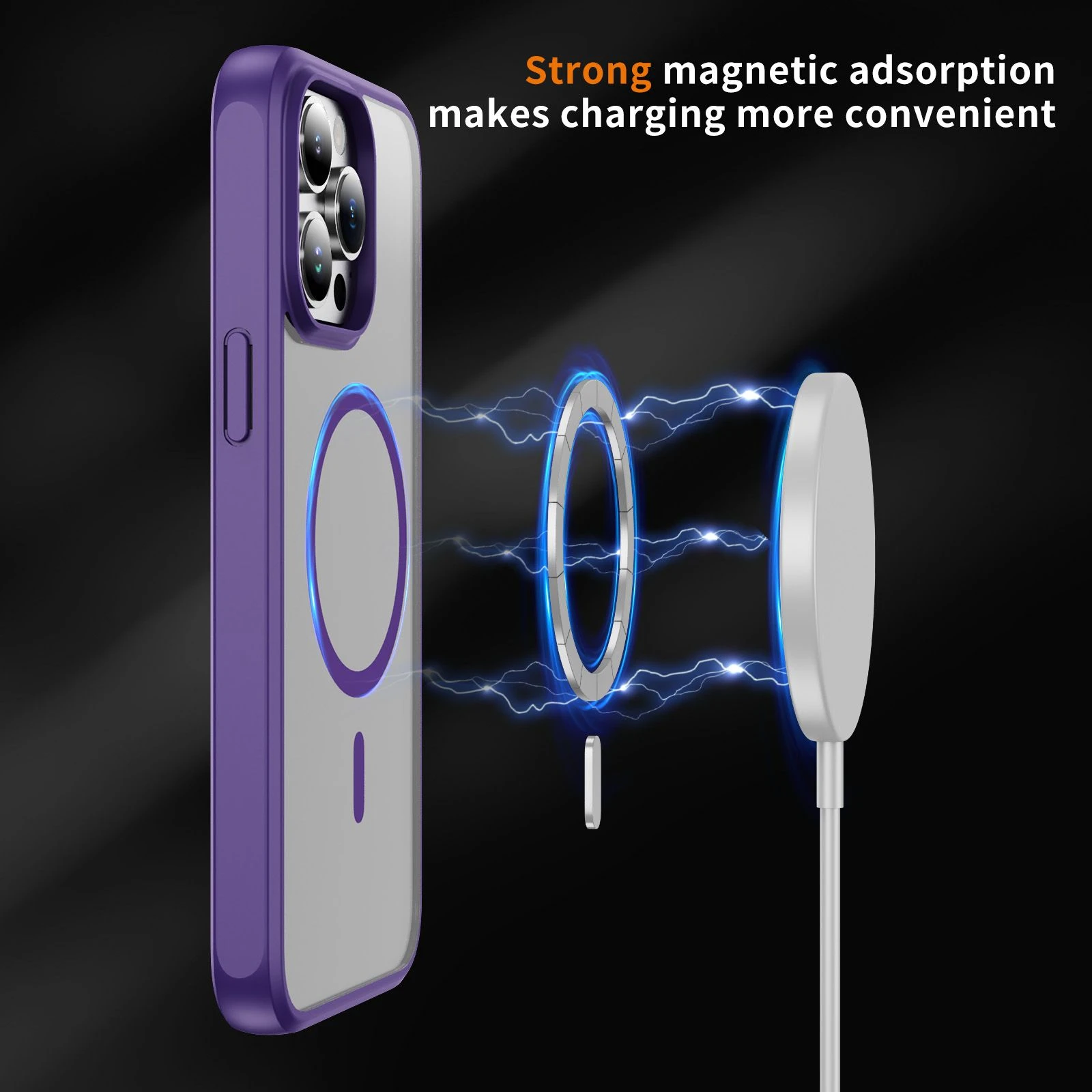 Magnetic Phone Holder Multicolor Phone Cover Camera Protection Phone Case for iPhone 14/14 Plus/PRO/PRO Max