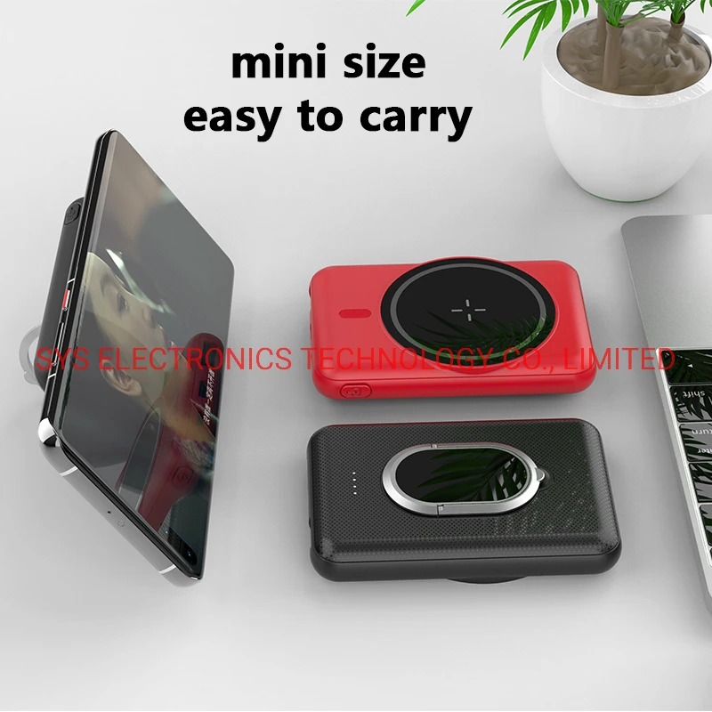 Magnetic Power Bank Wireless Charger Slim Powerbank 5000 mAh Strong Magnetic Portable Charger for iPhone 12 PRO Max