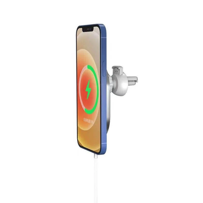 Magnetic Wireless Charger Car Mount Holder for iPhone