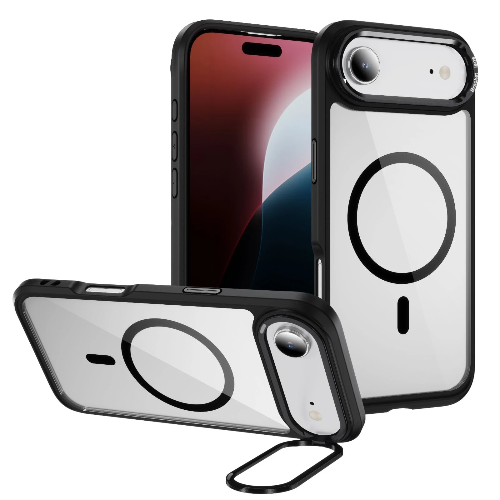 Magsafe TPU Phone Cover for iPhone 17 Air Phone Camera Lens Protect Mobile Cover