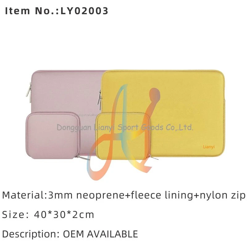 Manufacturer Directly Fully Customizable Shockproof Notebook Sleeve Neoprene Urban Laptop Messenger for Professional Tech Bag