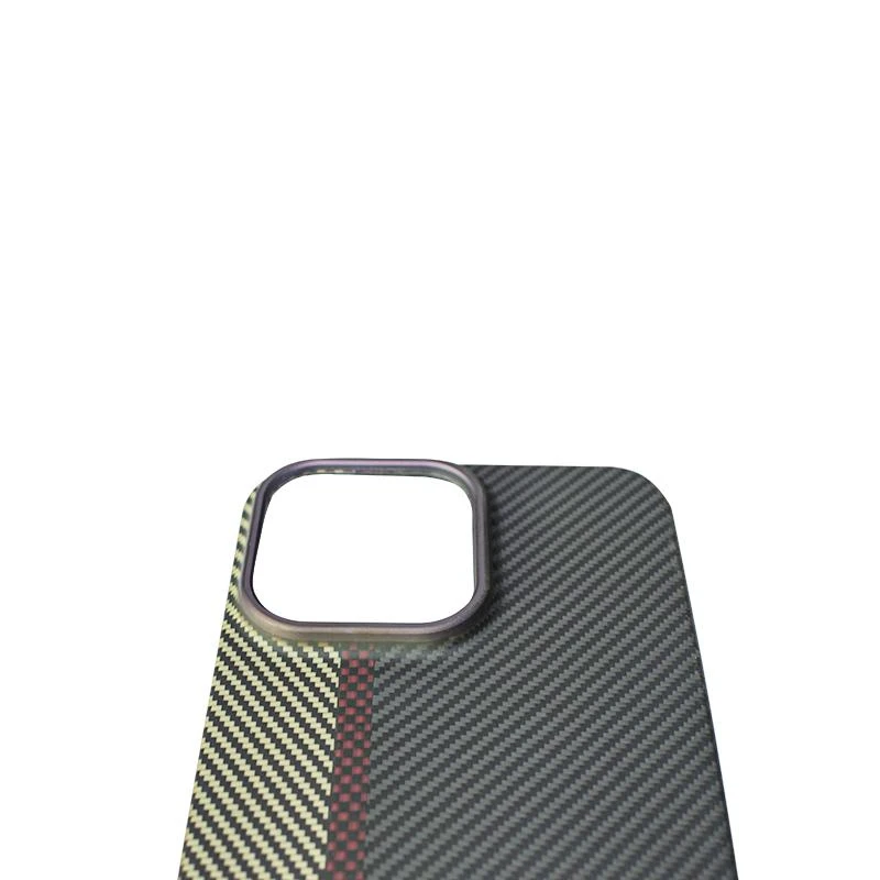 Manufacturer Scratch Resistant Protective Cover Carbon Fiber Aramid Mobile Accessories 2023 Phone Case for iPhone14