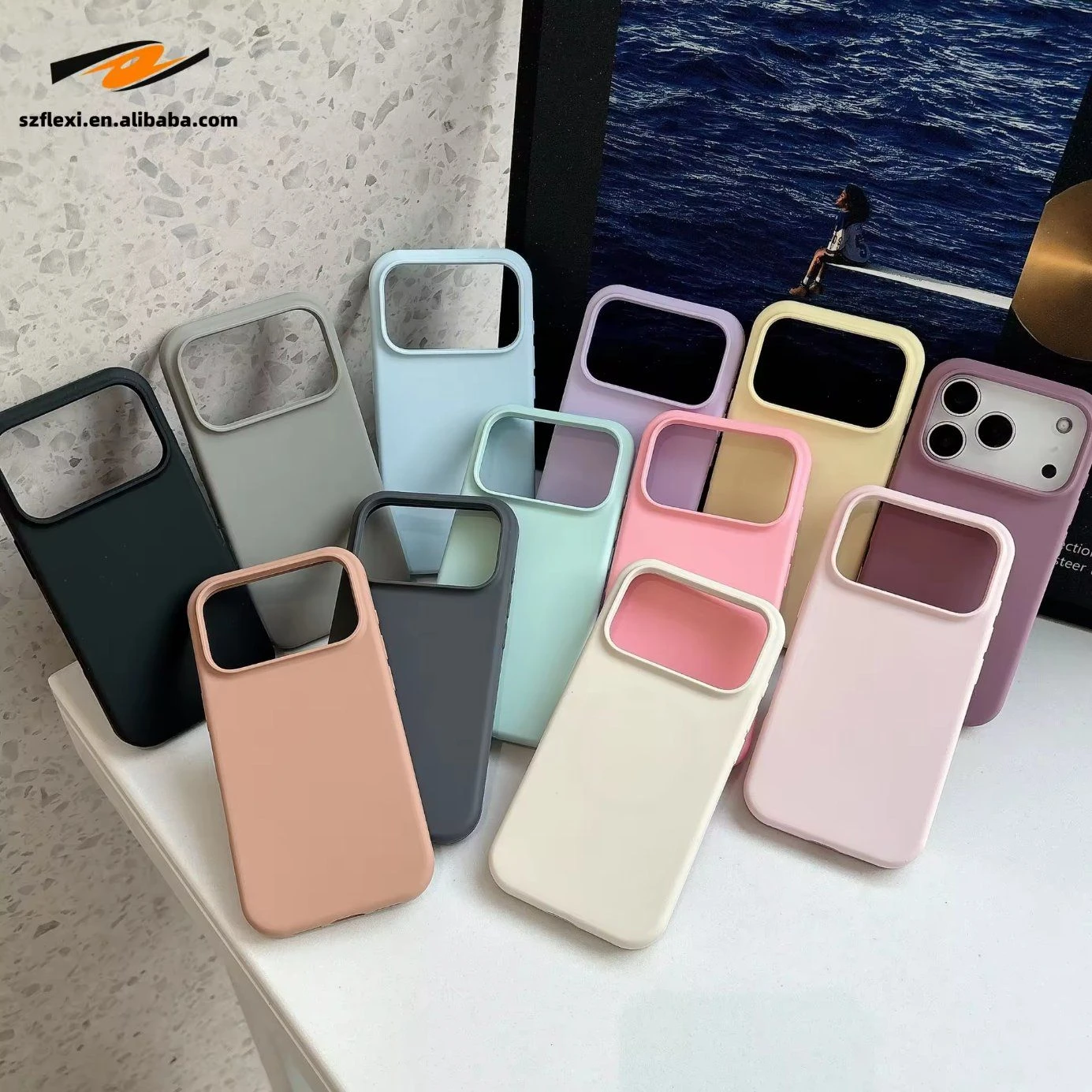 Matte Magnetic Liquid Silicone Phone Case for iPhone 17 PRO Max 16 17 PRO 15 14 13 12 11 PRO Max Plus Multiple Candy Color Case