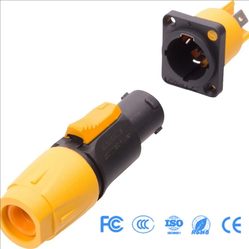 Microphone Cable XLR 3-Pin Connector Amphenol Factory OEM Support Male & Female