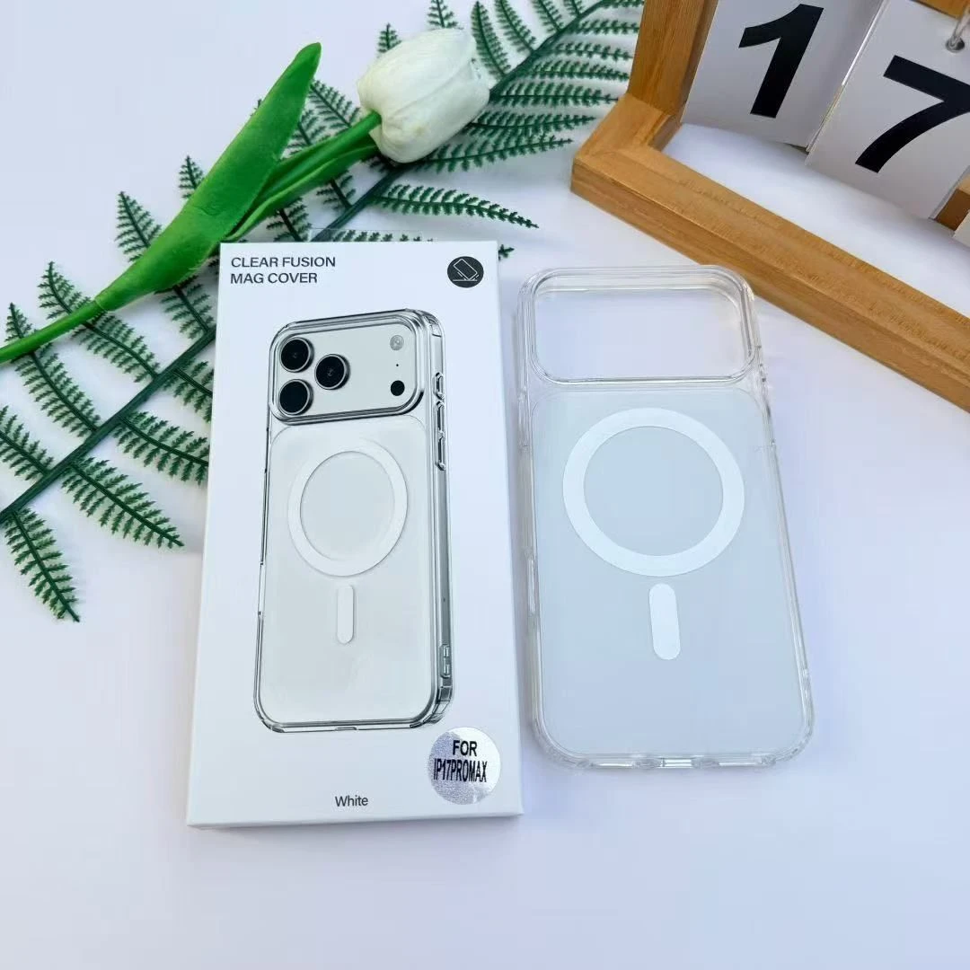 Mobile Phone Accessories iPhone 17 Clear Case Magnetic Mobile Phone Cover