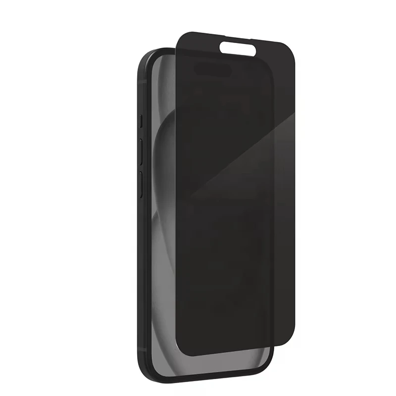 Most Popular Premium Privacy 2.5D Tempered Glass Two Way Anti Spy Screen Protector for IPhone 16/16plus/Pro/ProMax