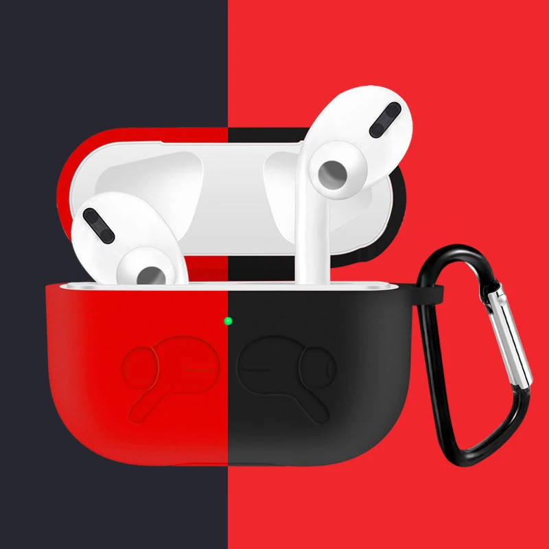 Multi Colors Soft Cute Silicone Protective Charging Case for Air Pods PRO Case, High Quality Air Pod Cover