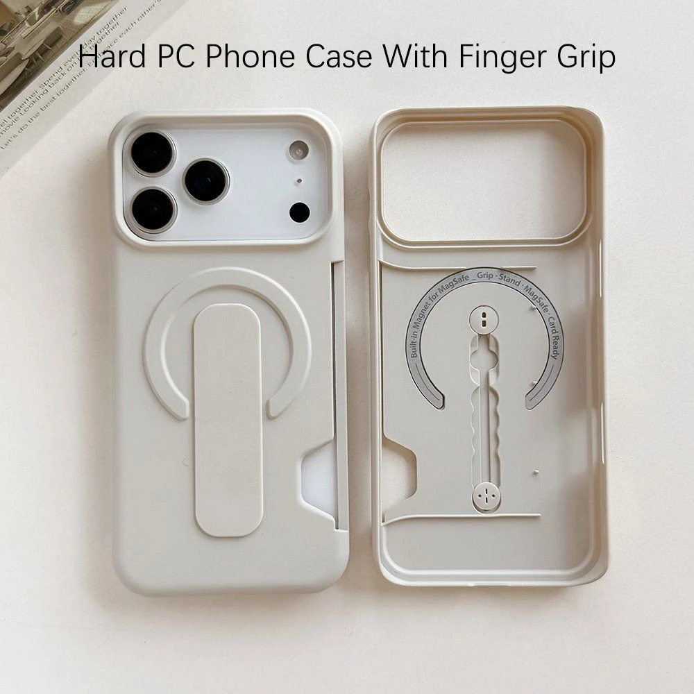 Multi-Functional Anti-Fingerprint Wallet Magnetic Mobile Phone Case for I Phone 13, 14, 15, 16, 17promax