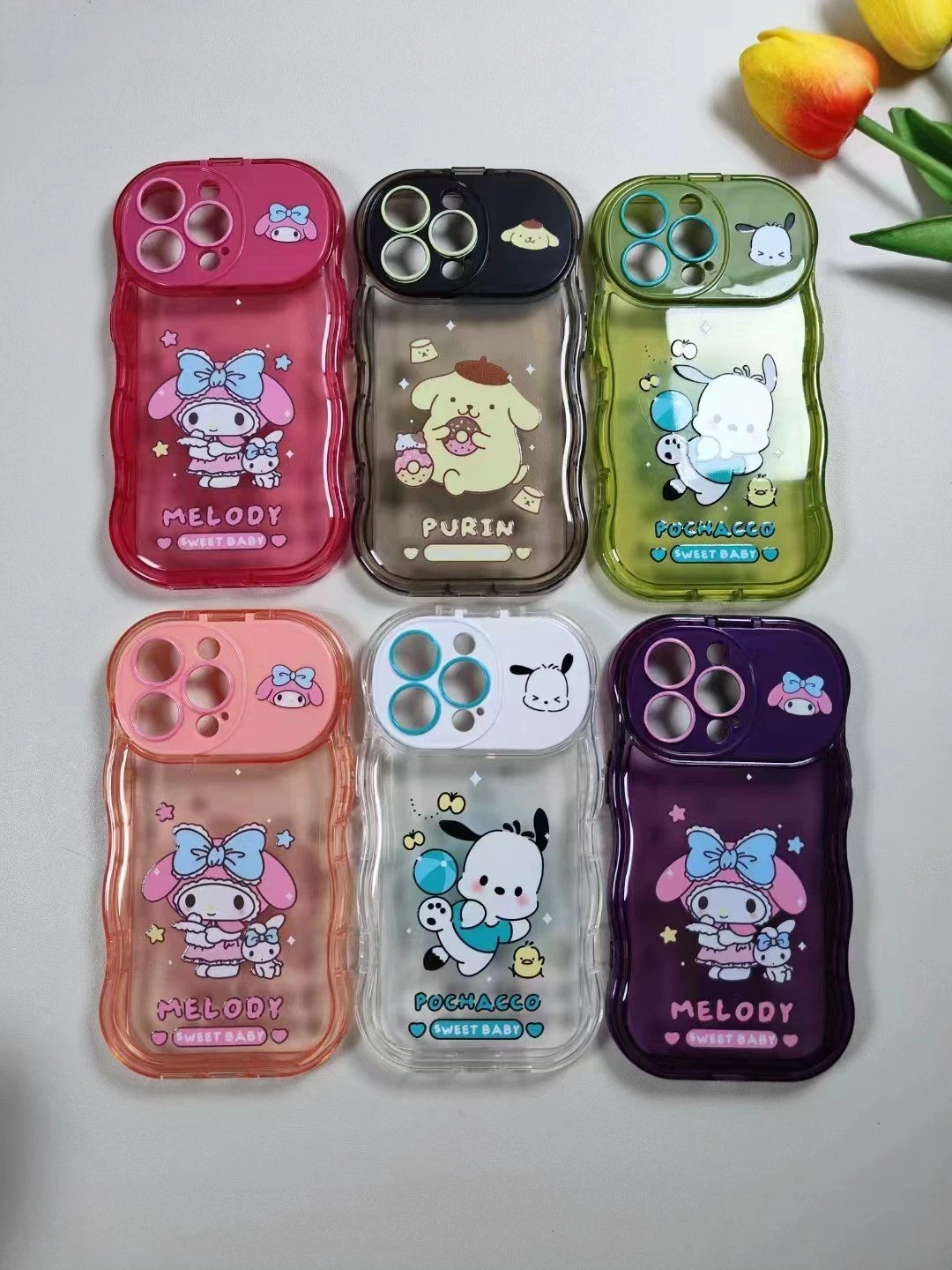 New Fashion Mobile Phone Cartoon Case for iPhone11/12/13/14/15