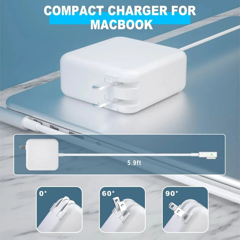 New Laptop Adapter Replacement 45W USB Charging Magsafe1 for Apple MacBook UK Au Plug Charger Laptop Fast Charger