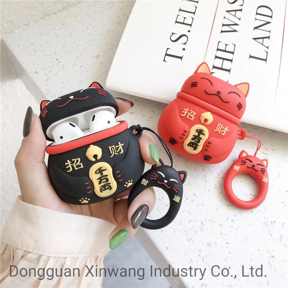 New for Airpods PRO Cartoon Case Cover Cute Silicone Protective Skin Compatible for Airpods 3 Charging Case