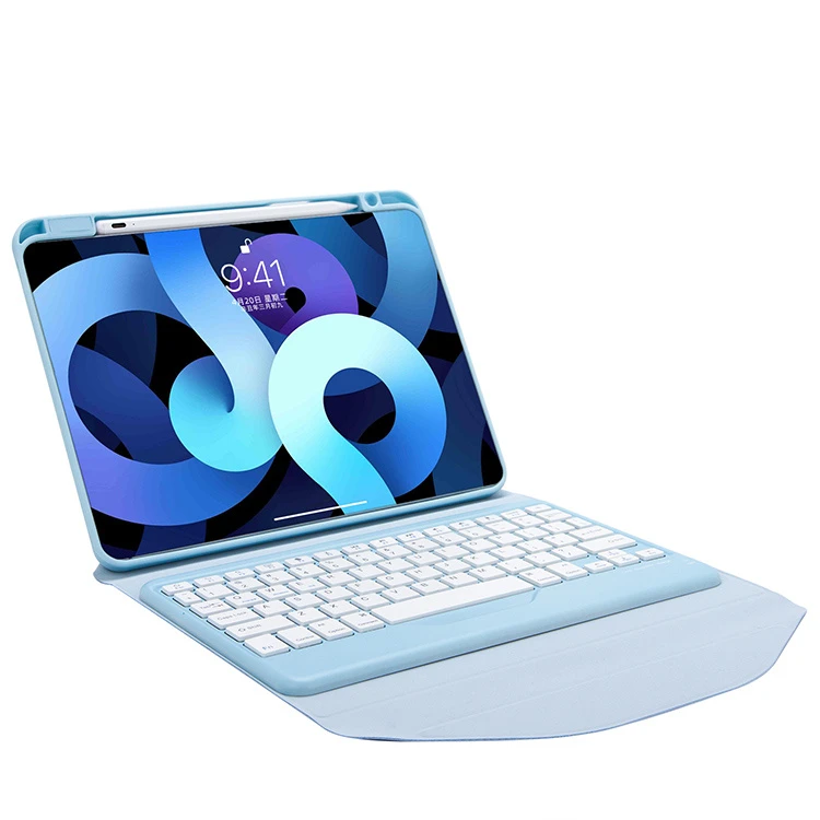 New with Pencil Holder Backlit Bluetooth Keyboard Case for iPad 10.9 Inch Air 5th/4th Generation iPad PRO 11 Inch