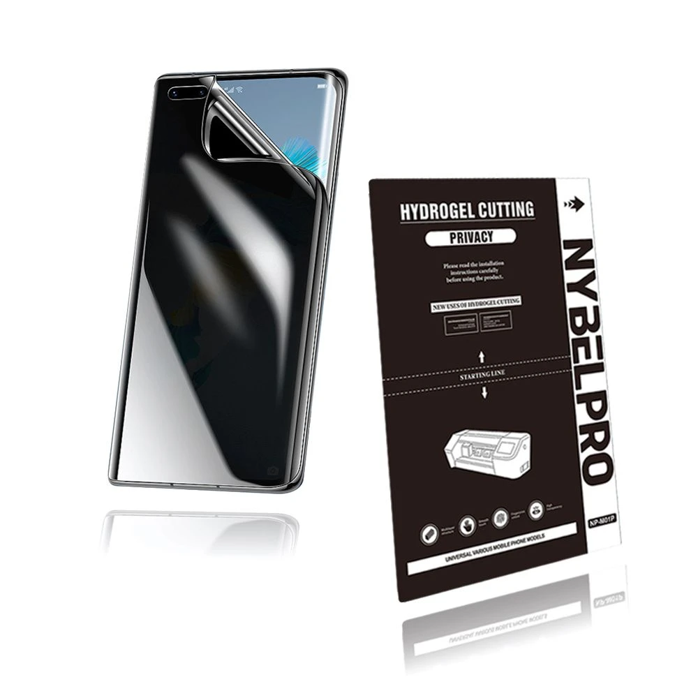 Nybelpro 5A Quality Imported Mobile Phone Privacy Hydrogel Film/ Compression Repair TPU Hydrogel Film for Phone