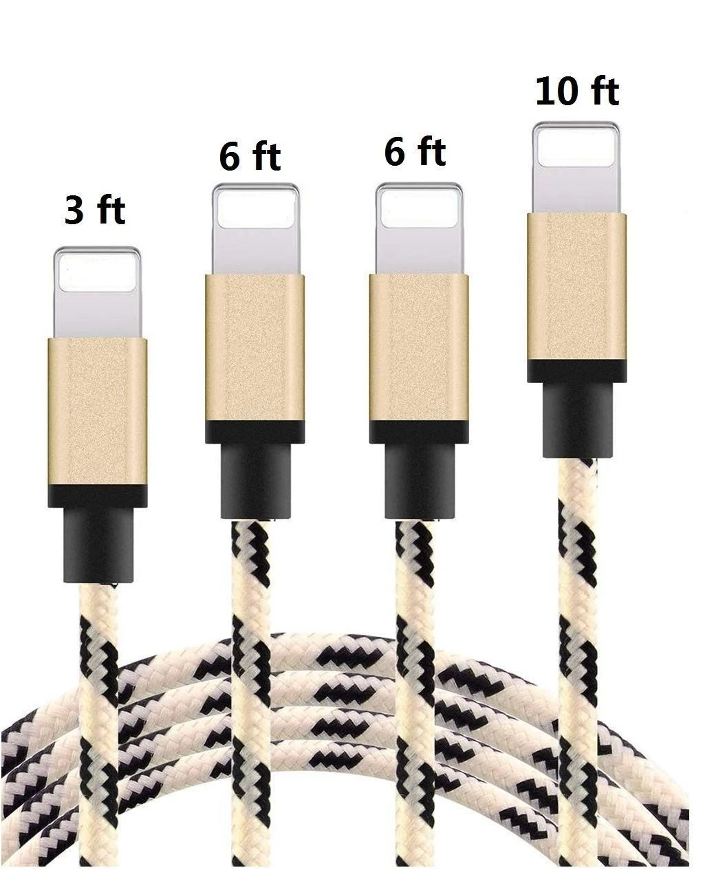 Nylon Braided Charging Data Cable USB Cable for iPhone