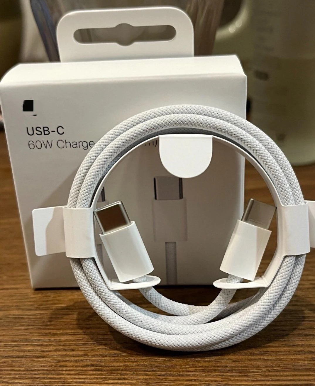 Original 60W C to C Braided Charge Cable Pd for iPhone 15/16