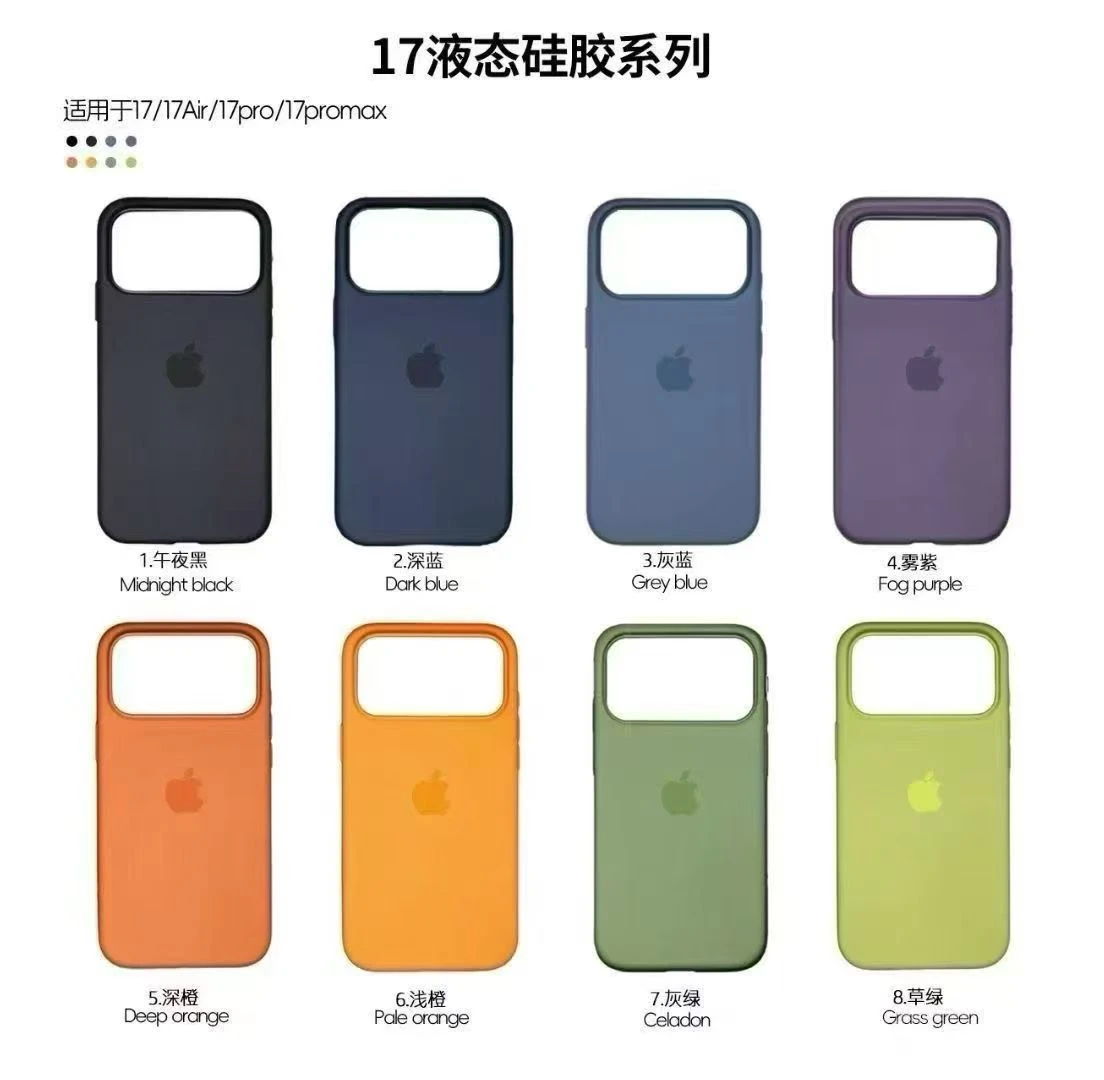 Original Mobile Silicone Magsafe Case Ipnoe 17/17 PRO/17 PRO Max Cover