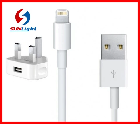 Original Travel USB Charger with Cable for iPhone 7