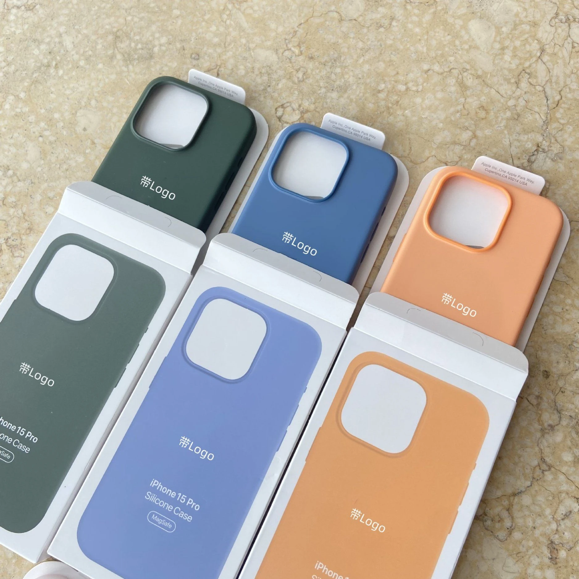Original in Stock Wholesale High-Quality Liquid Silicone Mobile Phone Cases for iPhone