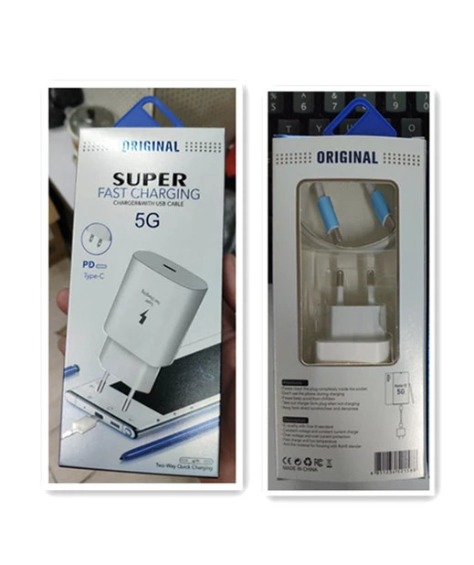 Pd 18W EU Adapter & Pd 18W Type C to Lightning Cable