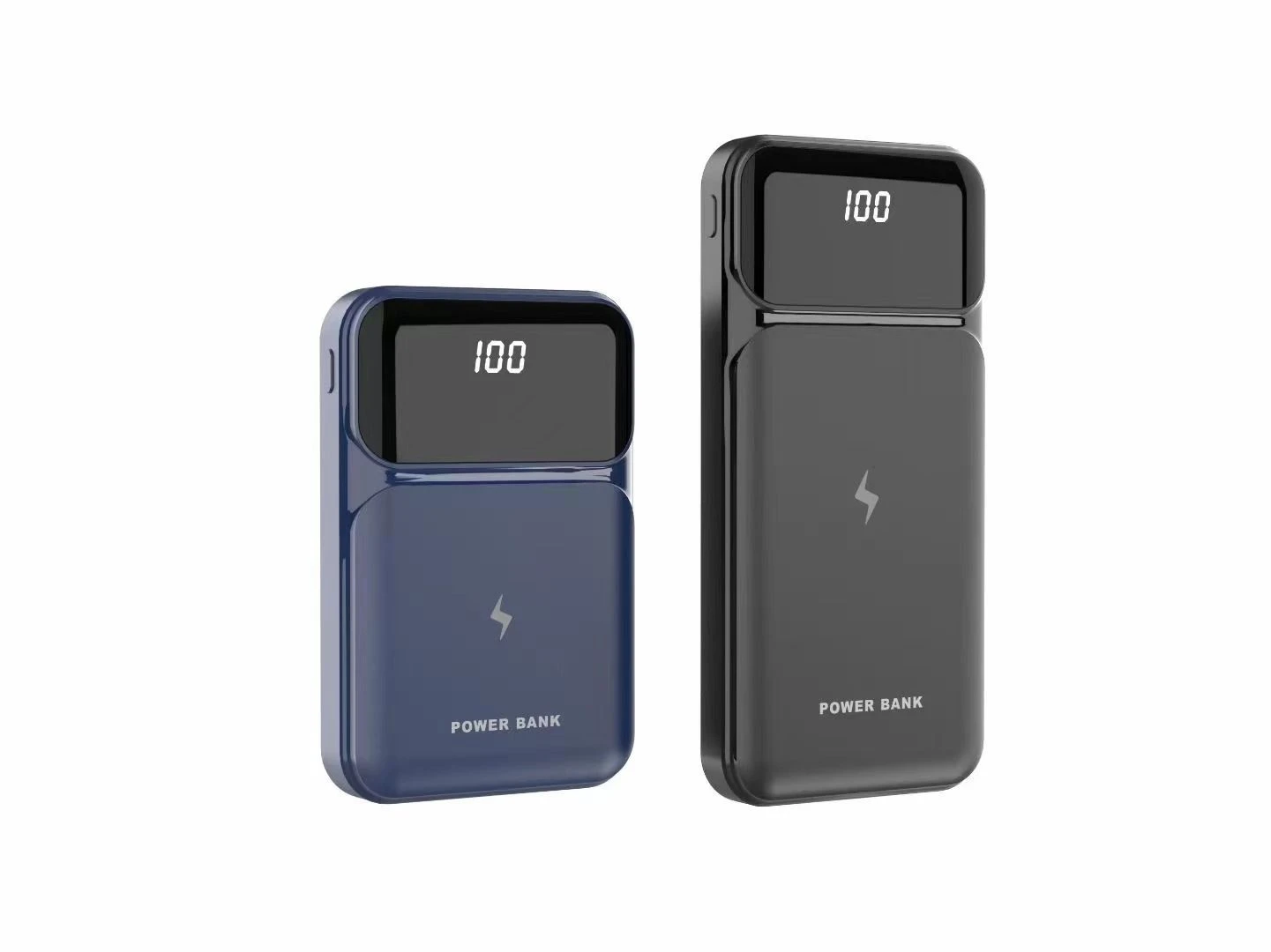 Pd22.5W Wholesale USB Quick Charger Power Bank 20000 mAh Portable LCD Displaydual USB Output