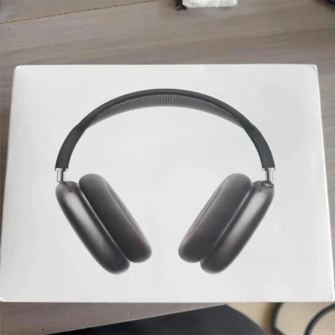 Personalized Spatial Audio Dolby Atmos Bluetooth Headphone for I Phone Space Gray Headphones Tws P9 PRO Max Wireless Headphones with Mic, Subwoofer Headset