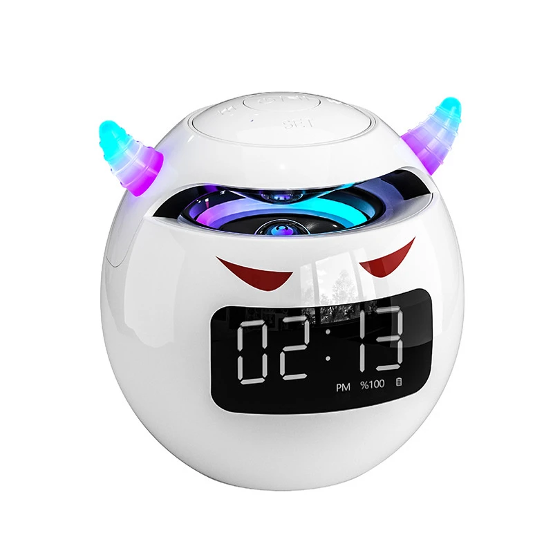 Portable Compact Design for Travel and Daily Use Cute Little Devil Bluetooth Speaker High Quality Material Portable Compact Wireless Speaker Design for Travel