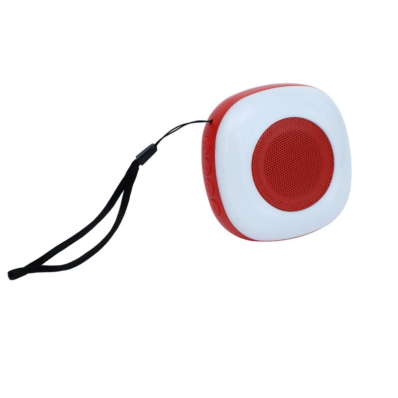 Portable Mini Bluetooth Speaker Featuring RGB Running LED Lights, Wireless Loudspeaker for Gift & Daily Use