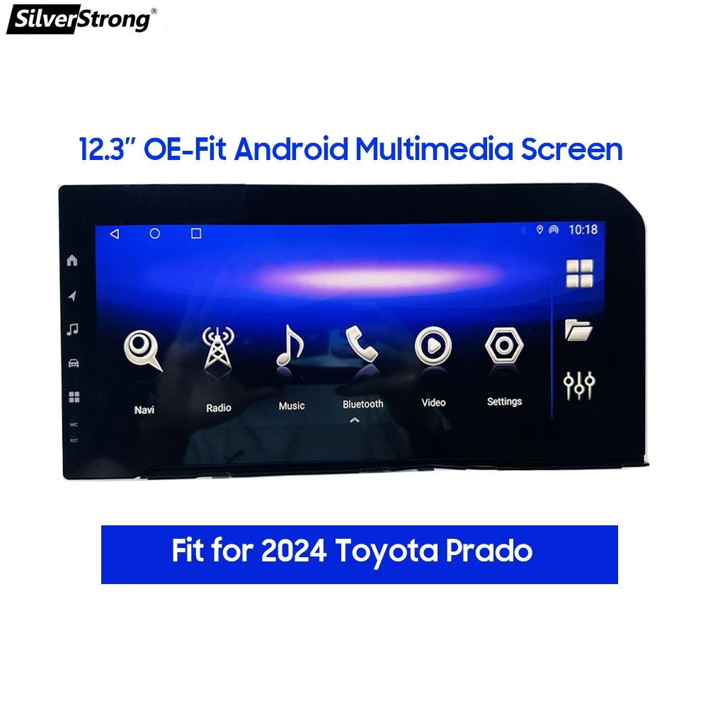 Prado 2024 Android Stereo Screen Auto Carplay