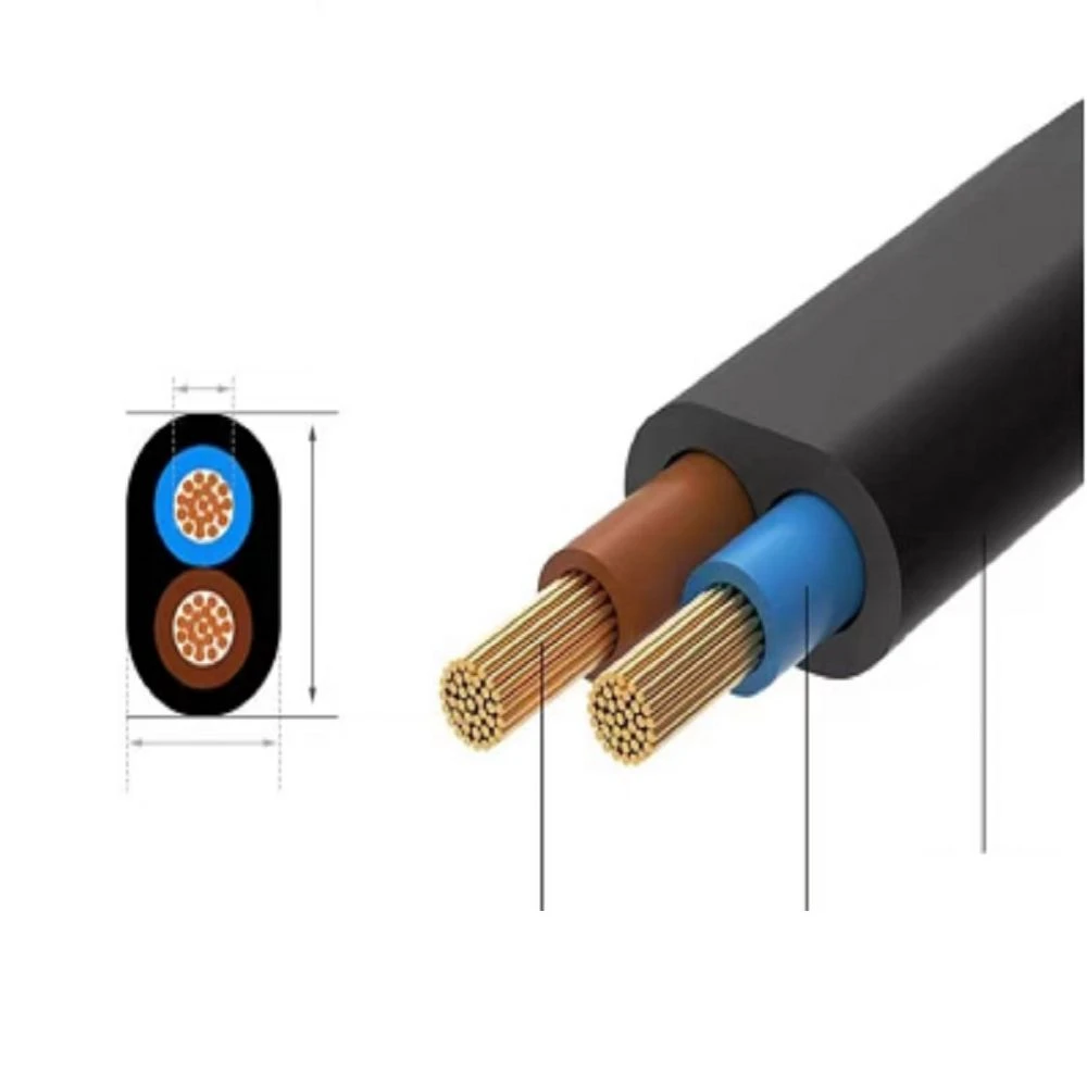 Premium 2X1.5mm Flat Flexible Copper Electric Wire – 100m