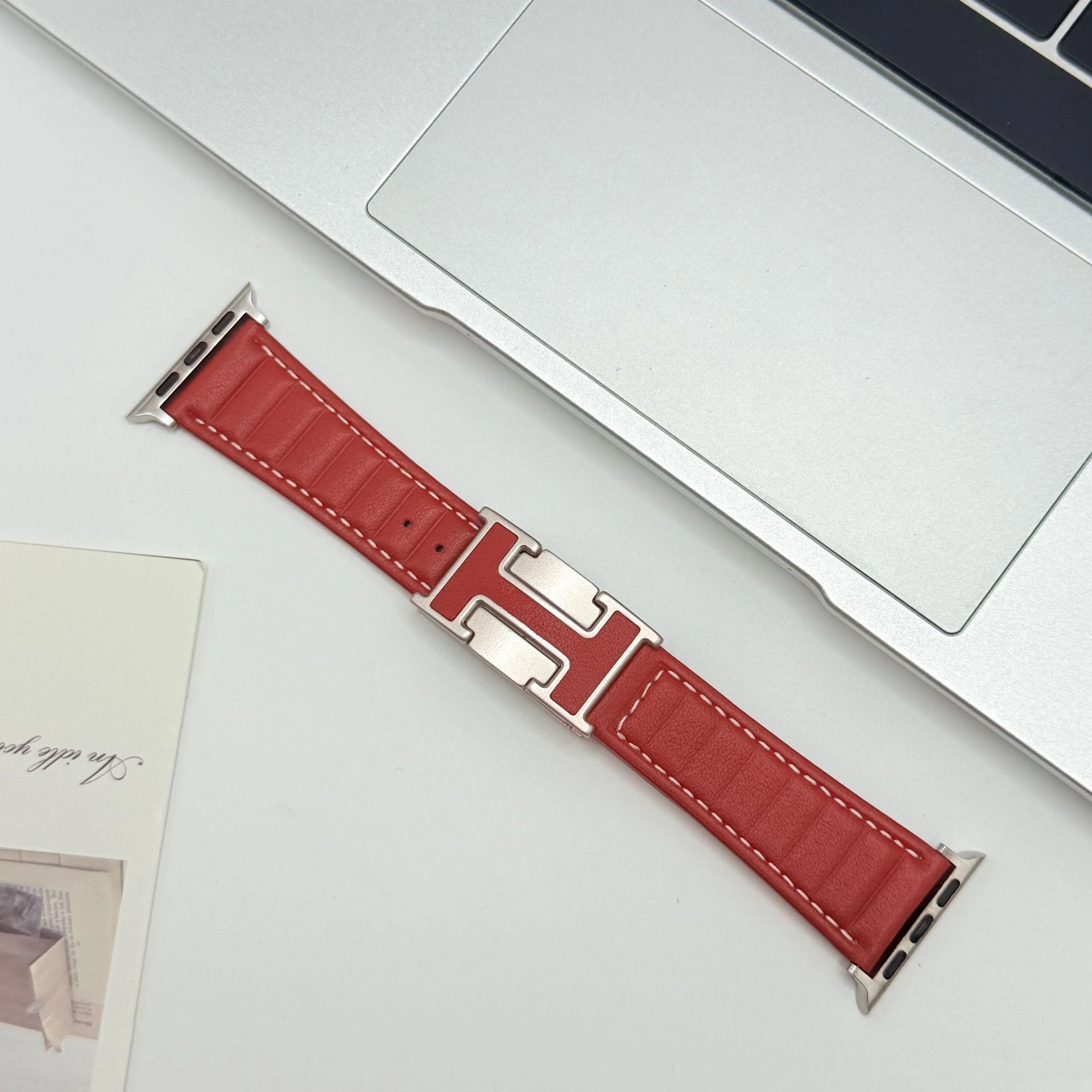 Premium Genuine Leather Watch Strap for Apple Watch & Smartwatches