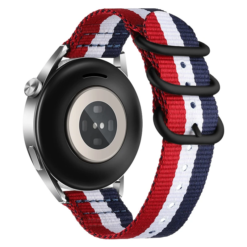 Premium Nato Nylon Watch Strap Custom 20mm 22mm Fit for Samsung Apple Garmin Huawei